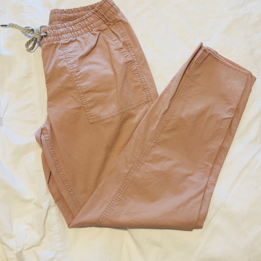 LAST CALL!! Vuori Ripstop Casual Pink Drawstring Pants